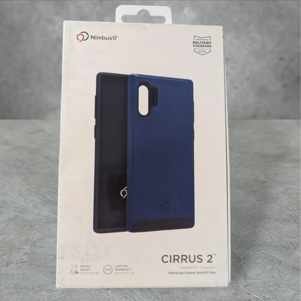 W3. Nimbus9 Cirrus 2 Case Samsung Galaxy Note10+‎ (Plus) - In Midnight Blue, Qi